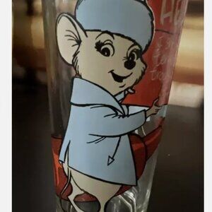 The Rescuers - BIANCA - Drinking Glass Vintage 1977 Pepsi Disney